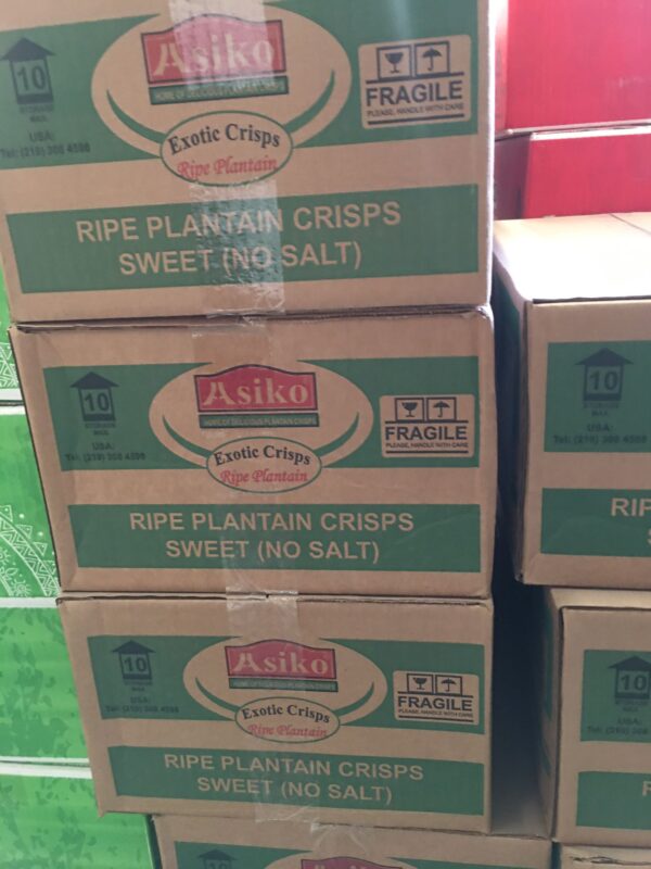 Exotic Plantain Chips (Carton)